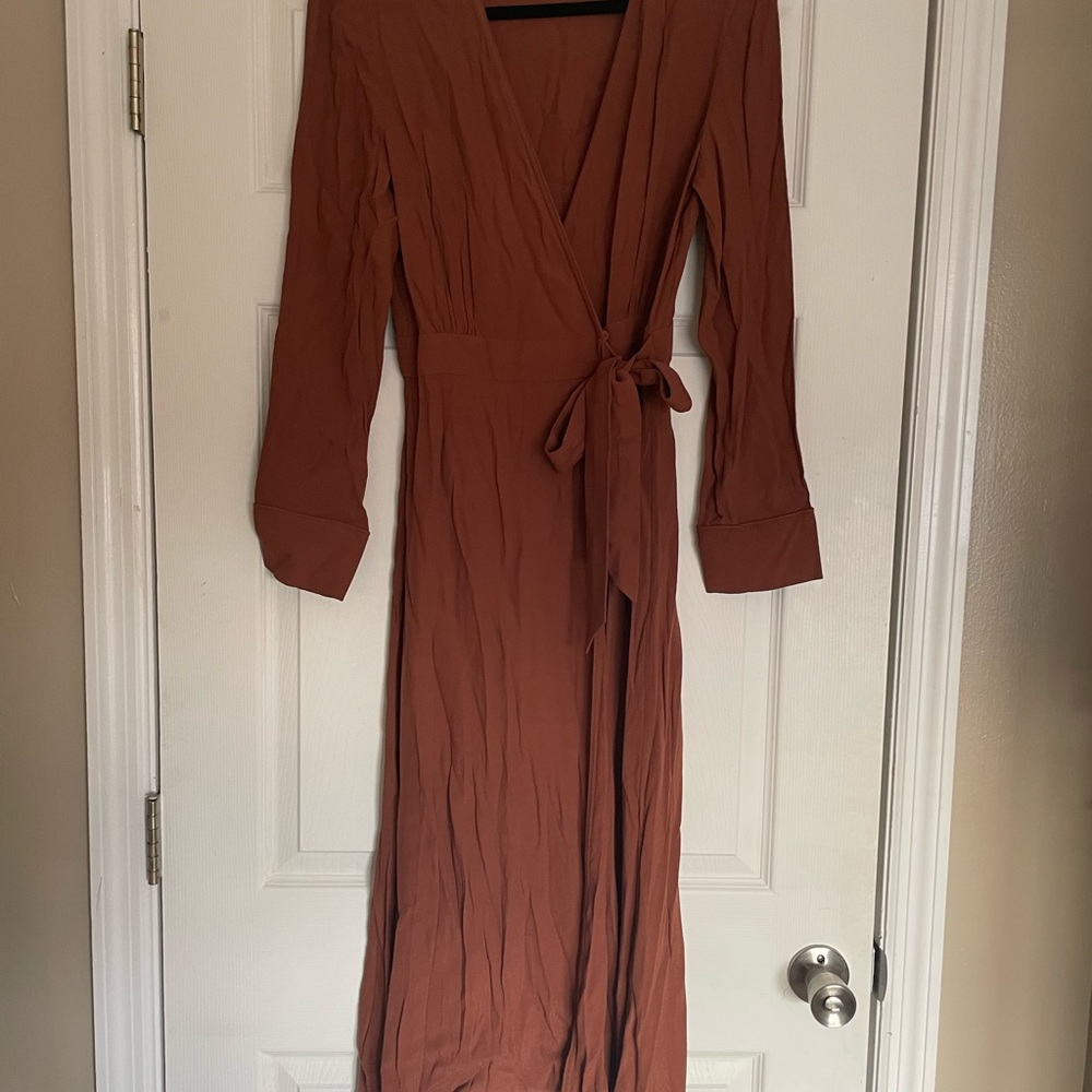 & Other Stories wrap dress.